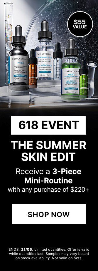 618 Event free mini routine with any purchase of $220+