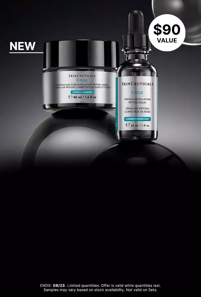 2 Samples of P-TIOX Cream & Serum with $275+ orders. Ends 23/08
