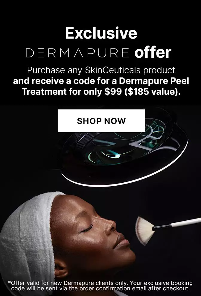 Dermapure peel treatment. Offer ends 11/08