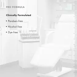 Free of parabens, alcohol, dye