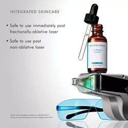 Safe to use post fractionally-ablative laser and pots non-ablative laser