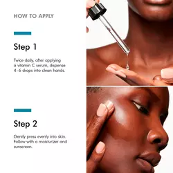 Apply twice daily after Vitamin C serum