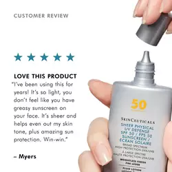 Sheer Physical UV Defense SPF 50