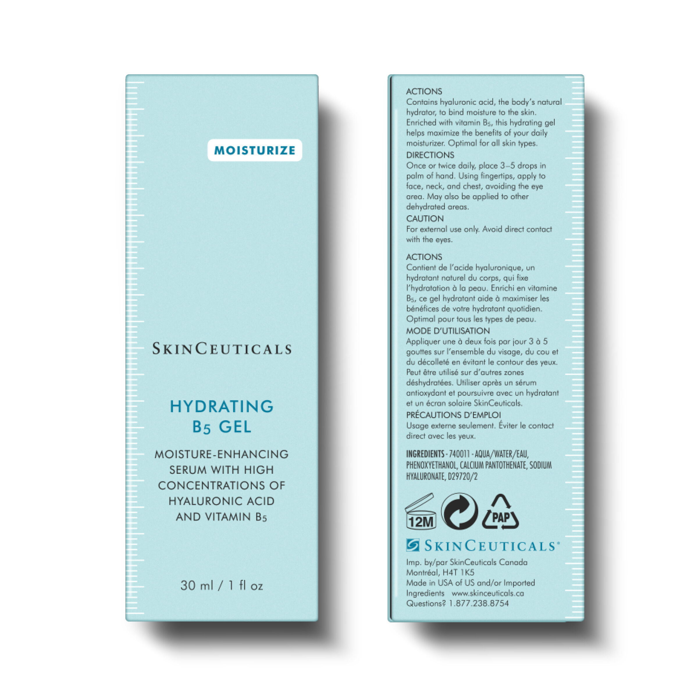 Hydrating B5 Gel Hyaluronic Acid Serum SkinCeuticals