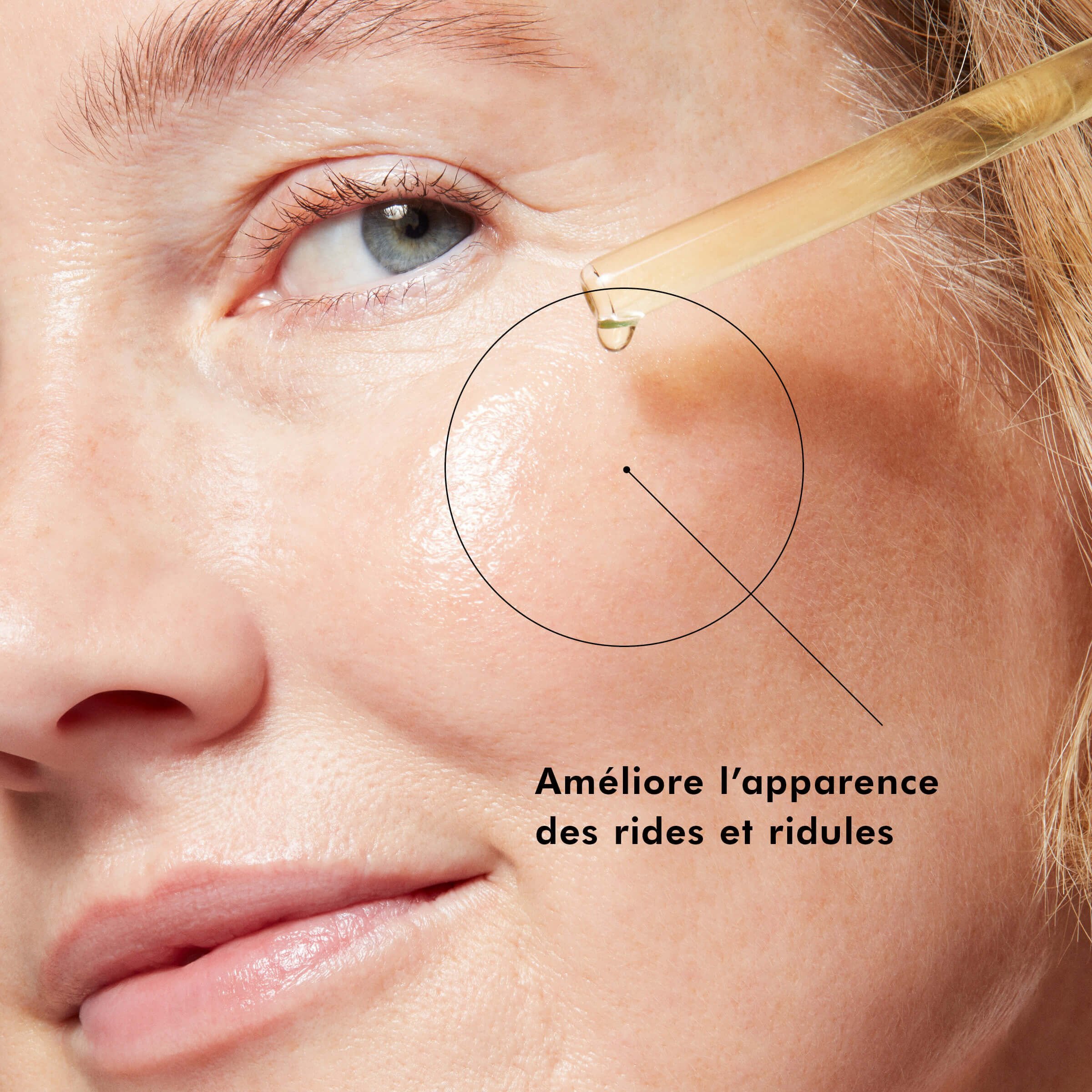 Ameliore les ridules et les rides