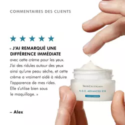 A.G.E. Advanced Eye creme anti-cernes et rides