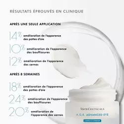 A.G.E. Advanced Eye creme anti-cernes et rides