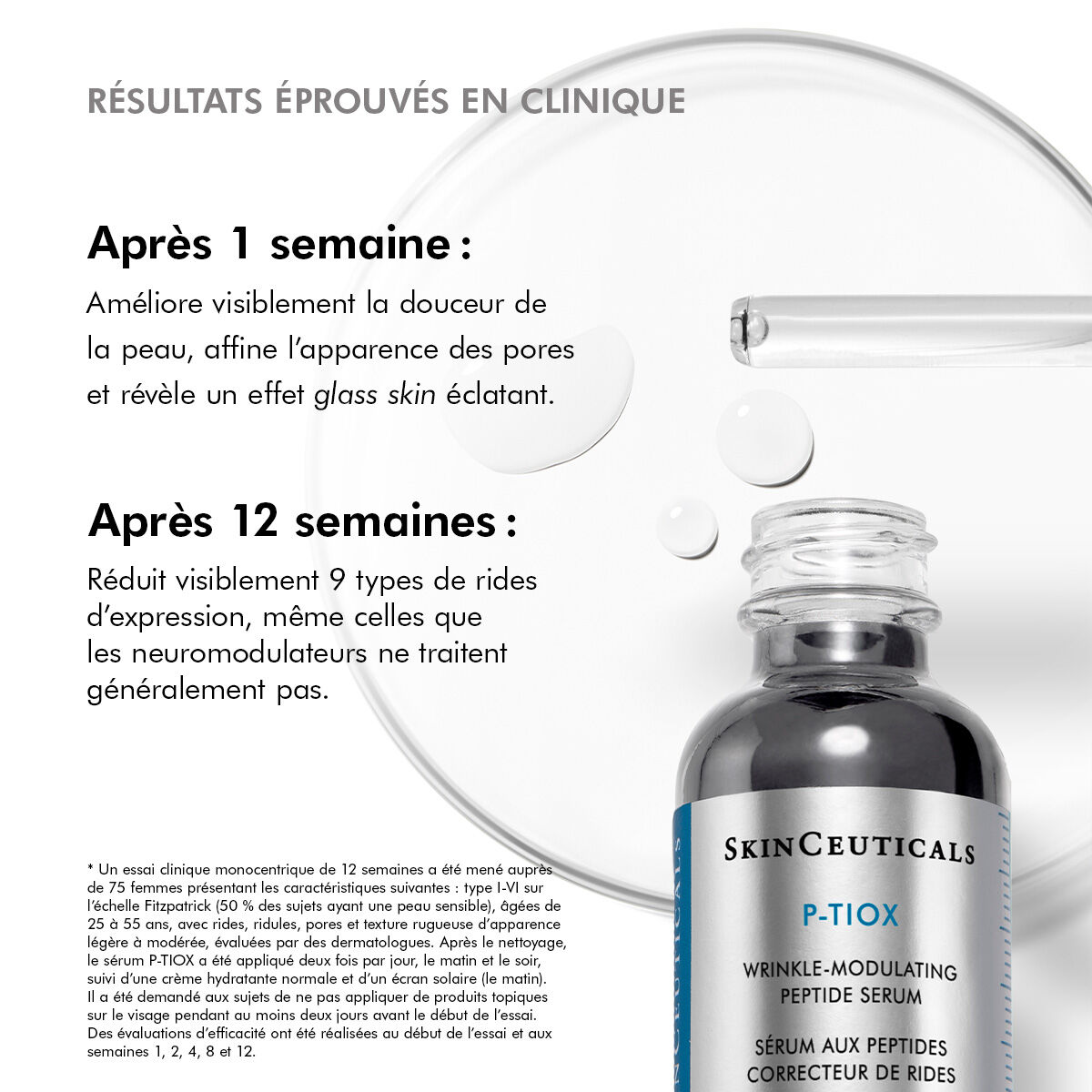 Ameliore visiblement la douceur de la peau