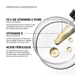 C E Ferulic avec 15 % d’acide l-ascorbique