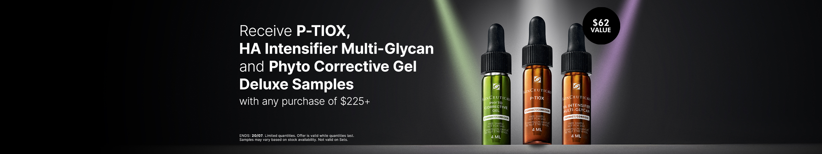 Gifts with any purchase of $225+