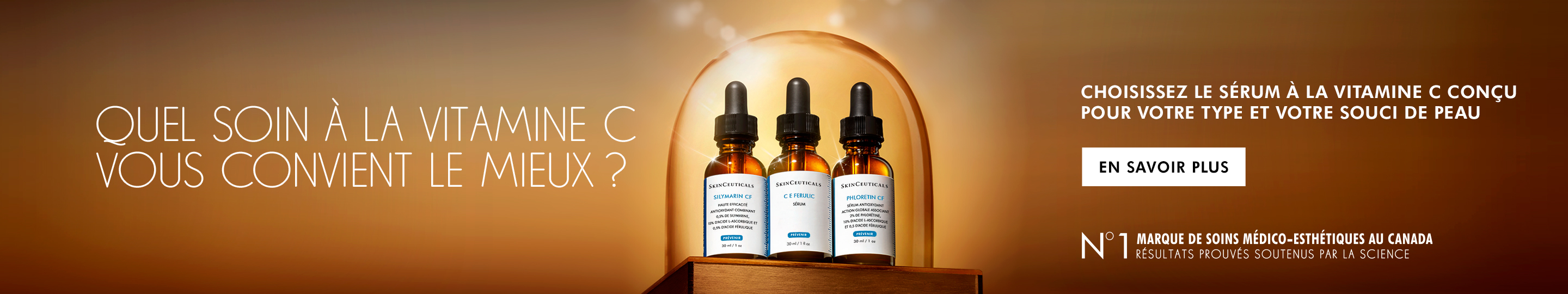 Quel soin à la vitamine c vous convient le mieux ? Choisissez le sérum à la vitamin c conçu pour votre type et votre souci de peau