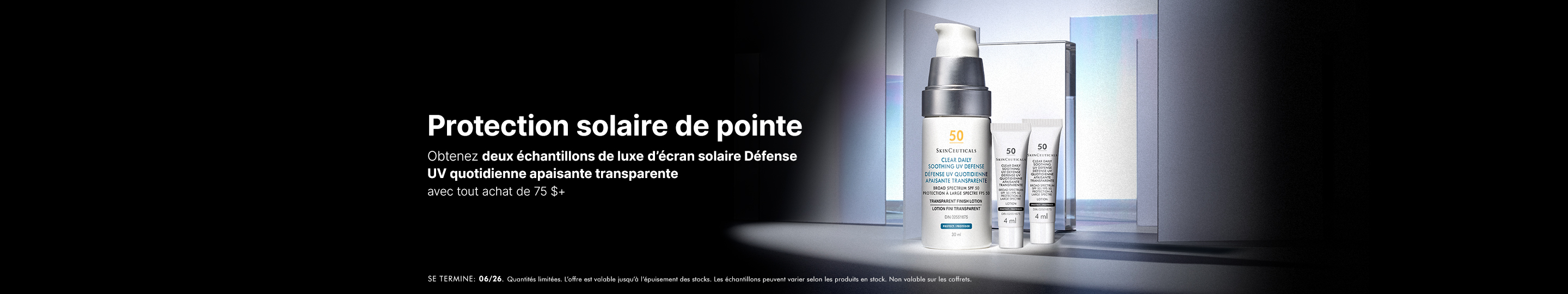 Cadeau sur achats de $75+
